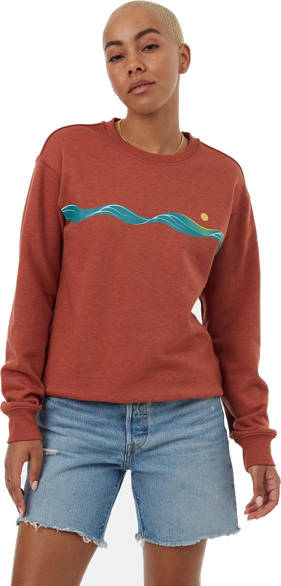 Artist Series Crew - Womens - Baked Clay / Shaded Spruce 3