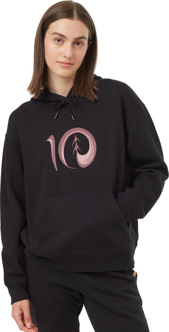 Artist Series Logo Hoodie - Womens - Meteorite Black / Port 1
