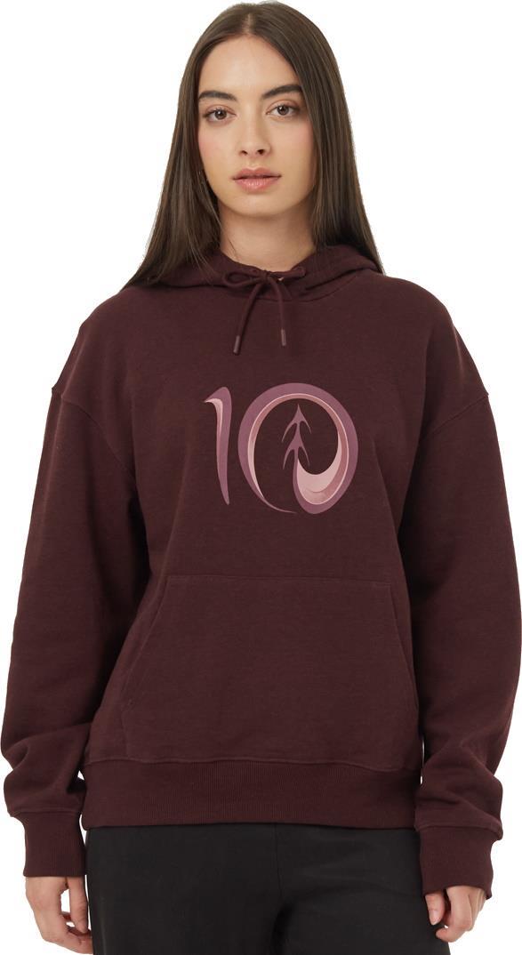 Artist Series Logo Hoodie - Womens - Mulberry / Crushed Berry 1