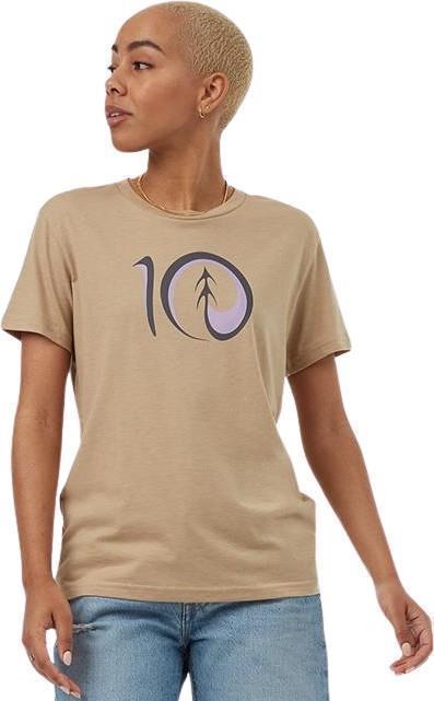 Artist Series Logo T-Shirt - Womens - Barley / Viola 1