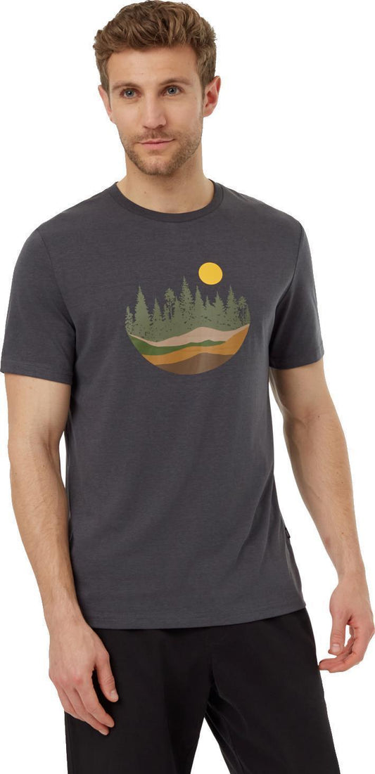 Artist Series Love Flourishes T-Shirt - Mens - Graphite / Deep Lichen Green 1