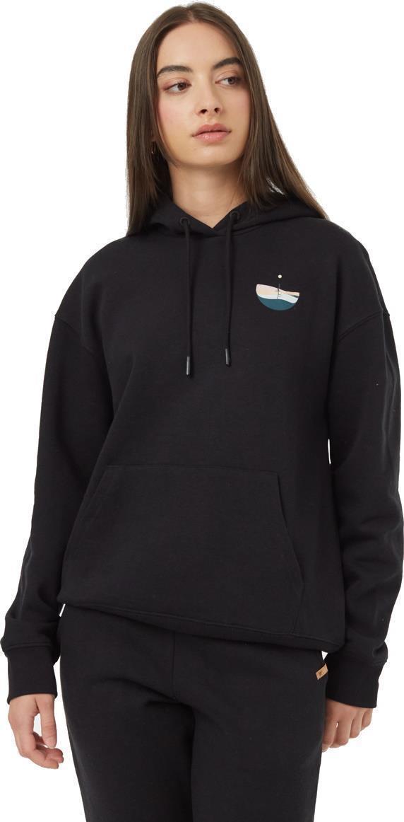 Artist Series Portal Hoodie - Womens - Meteorite Black / Pale Mauve 1