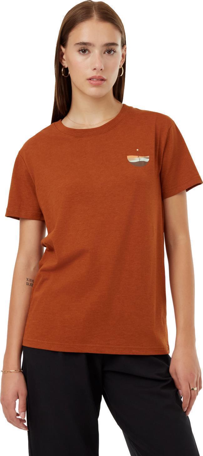 Artist Series Portal T-Shirt - Womens - toffee / barley 1