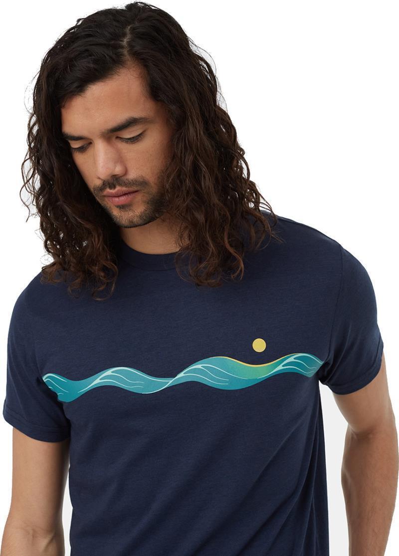 Artist Waves T-Shirt - Mens - Dress Blue / Shaded Spruce 4