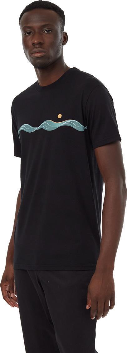 Artist Waves T-Shirt - Mens - Meteorite Black / Silver Pine 1