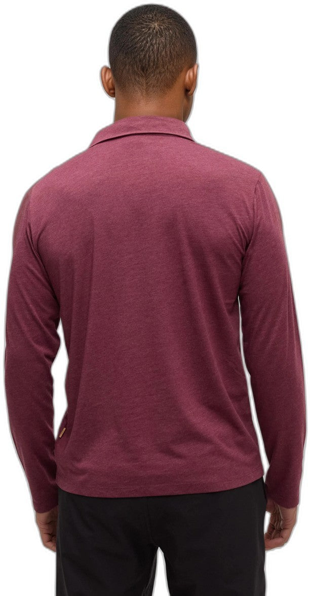 Astir LS - Mens - deep burgundy heather 1