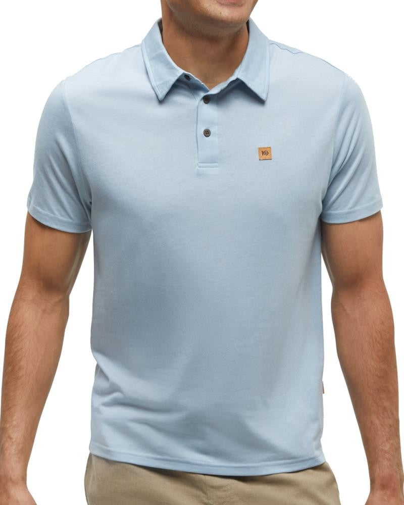 Astir Polo - Mens - blue haze heather 1