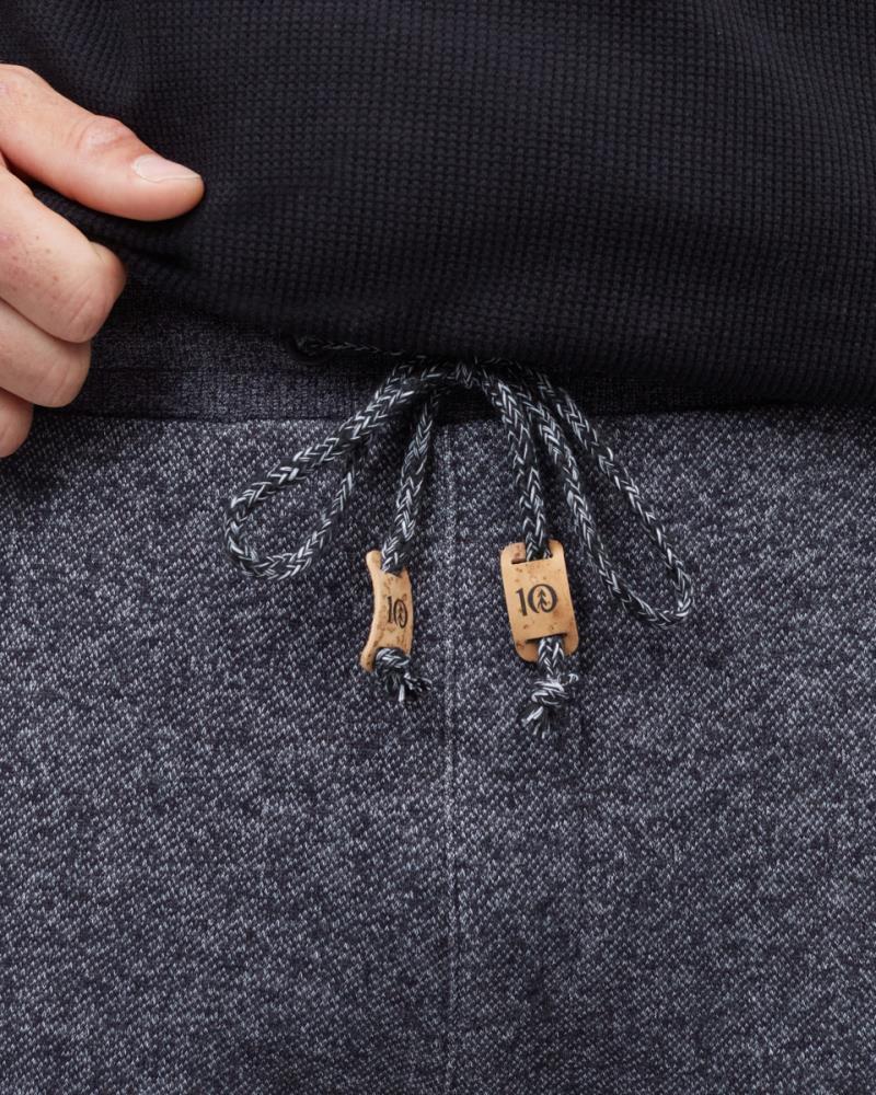 Atlas Sweatpants - Mens - Meteorite Black Marled 3