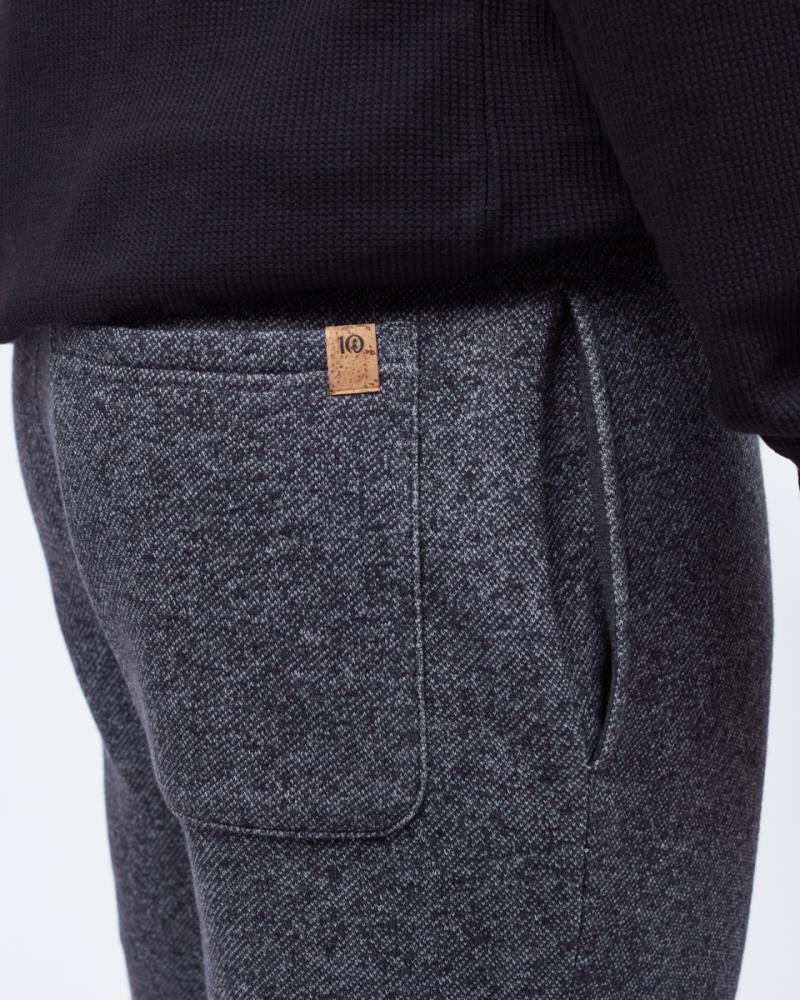 Atlas Sweatpants - Mens - Meteorite Black Marled 4