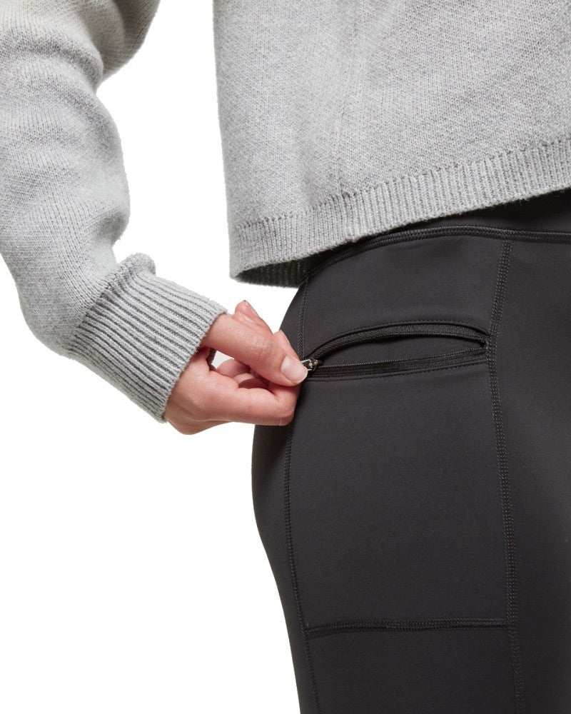 Atlin Leggings - Womens - meteorite black 1