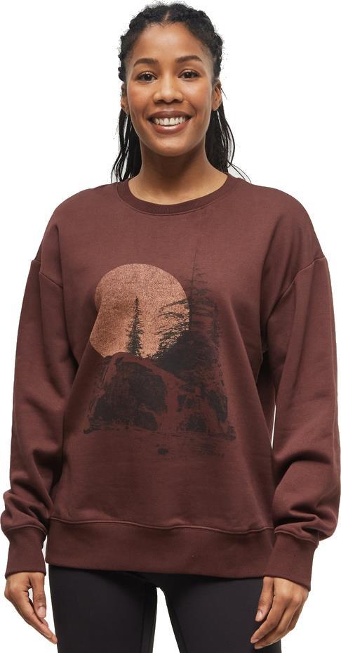 Backcountry Crew - Womens - deep mahogany / clay tile 1