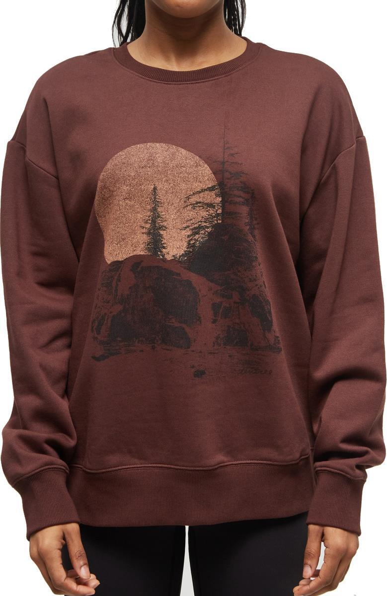 Backcountry Crew - Womens - deep mahogany / clay tile 1