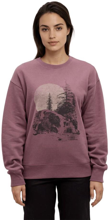 Backcountry Crew - Womens - mauve stone / pale oak 1