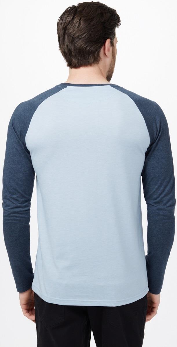 Baker Henley LS - Mens - blue fog heather / moonlit ocean heather 1