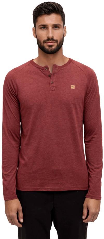 Baker Henley LS - Mens - cottage red heather 1