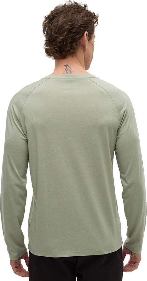 Baker Henley LS - Mens - light moss heather 1