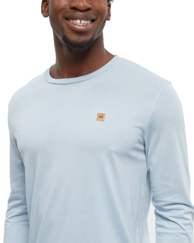 Baker LS - Mens - blue haze heather 1