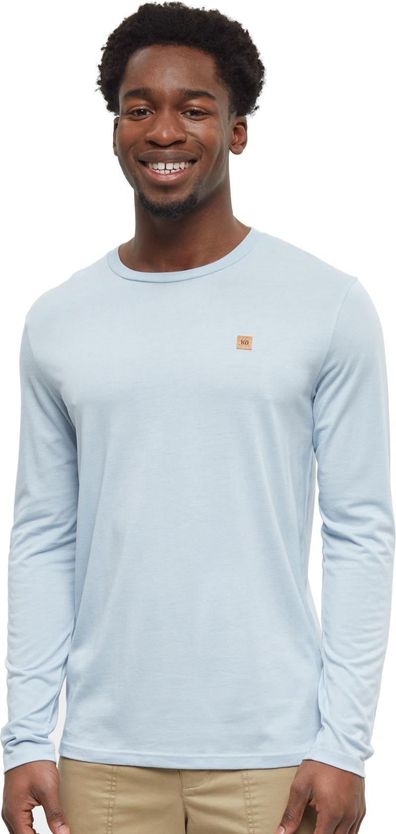 Baker LS - Mens - blue haze heather 1