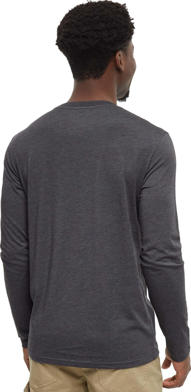 Baker LS - Mens - meteorite black heather 1