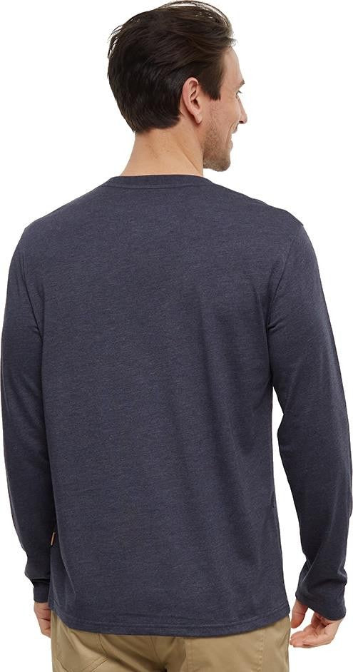 Baker LS - Mens - midnight blue heather 1