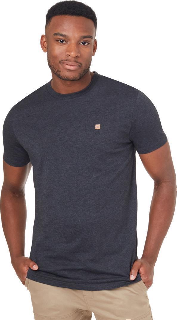 Baker T-Shirt - Mens - Meteorite Black Heather 1
