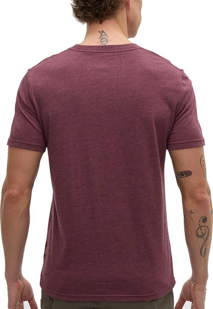Baker T-Shirt - Mens - rosewood fleck 1