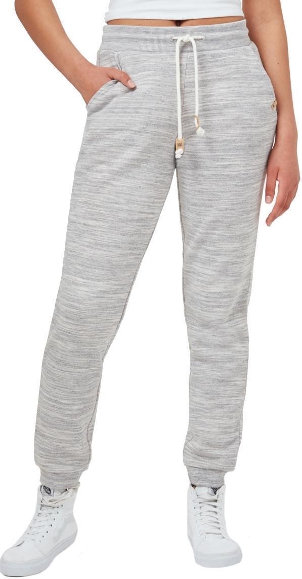 Bamone Sweatpants, 29" Inseam - Womens - Hi Rise Grey Space Dye 1