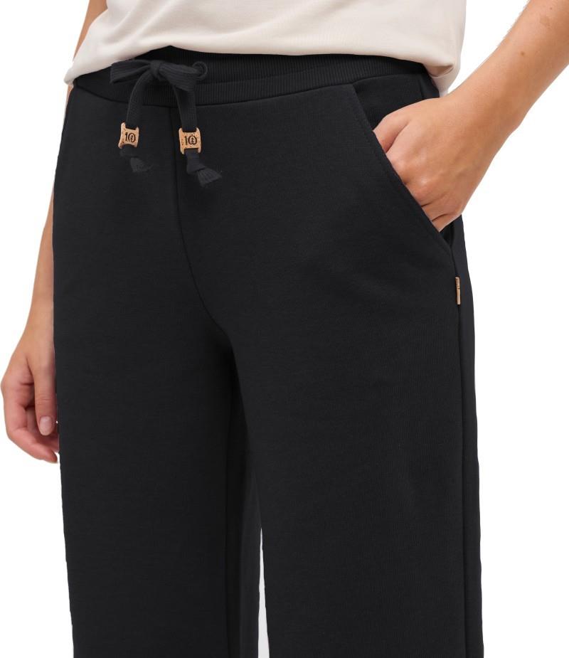 Bamone Wide Leg Sweatpants - Womens - meteorite black 1