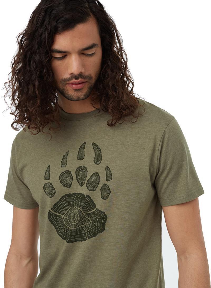 Bear Claw T-Shirt - Mens - Deep Lichen Green Heather / Climbing Ivy 4