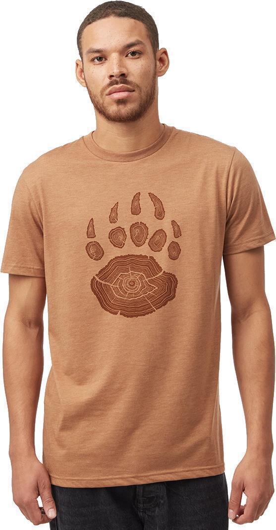 Bear Claw T-Shirt - Mens - Foxtrot Brown Heather 1