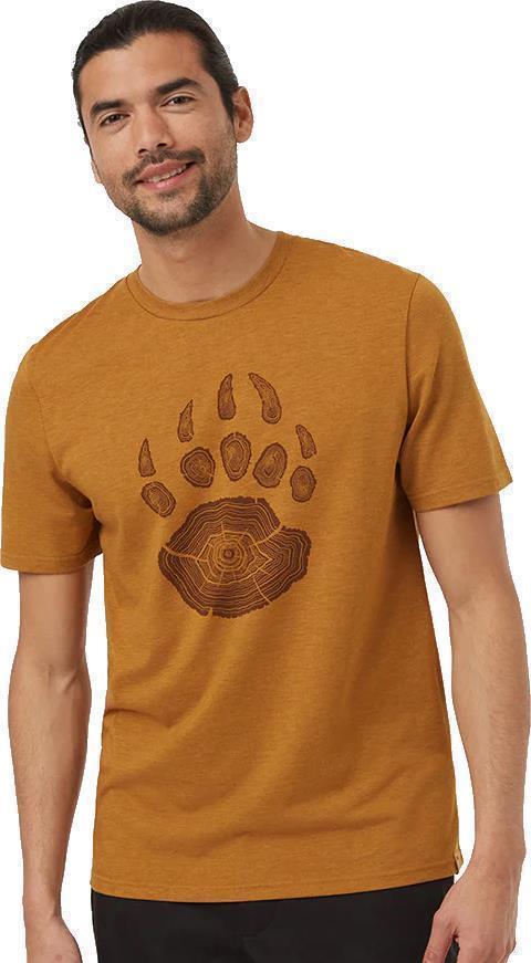 Bear Claw T-Shirt - Mens - Golden Brown Heather / Soil 1