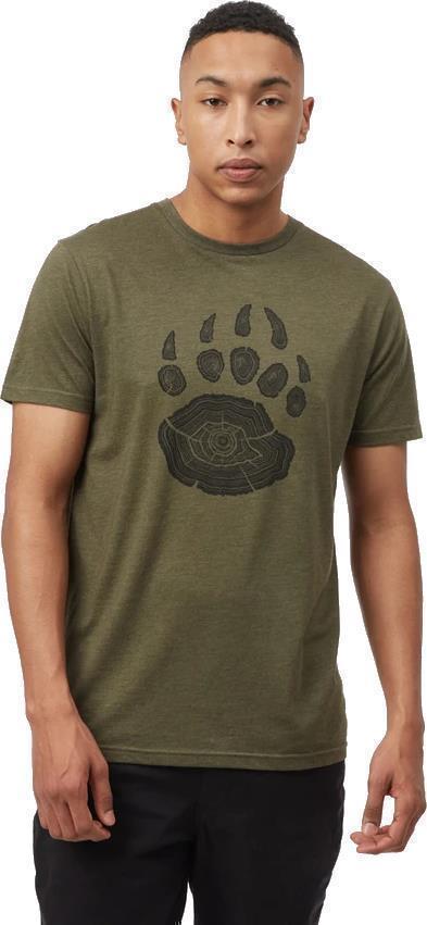 Bear Claw T-Shirt - Mens - Olive Night Green Heather 1