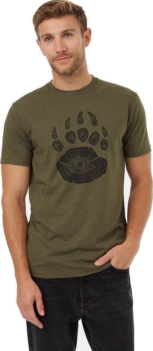 Bear Claw T-Shirt - Mens - Olive Night Heather / Meteorite Black 1