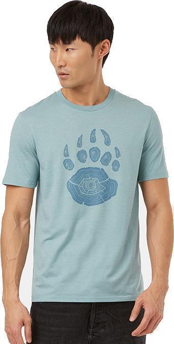 Bear Claw T-Shirt - Mens - Tourmaline Heather / Dark Sky 1