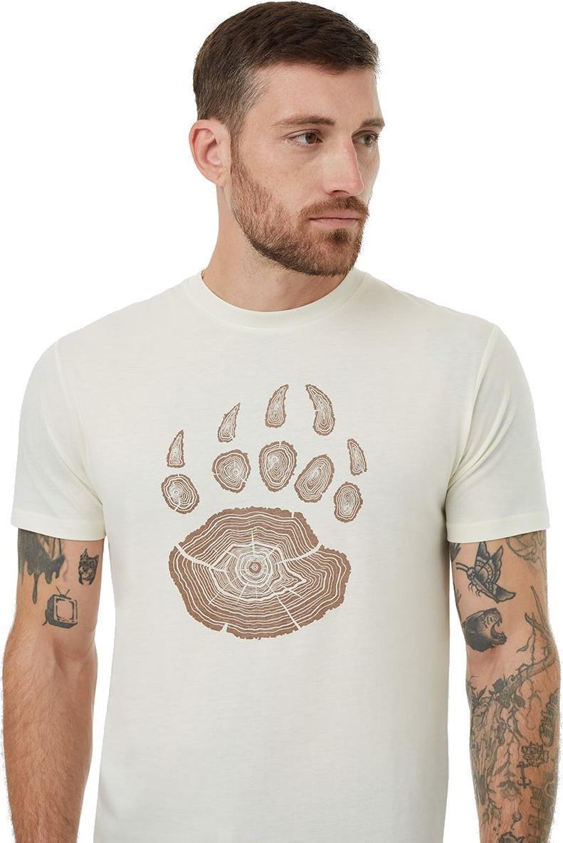 Bear Claw T-Shirt - Mens - Vintage White Heather / Fossil 1
