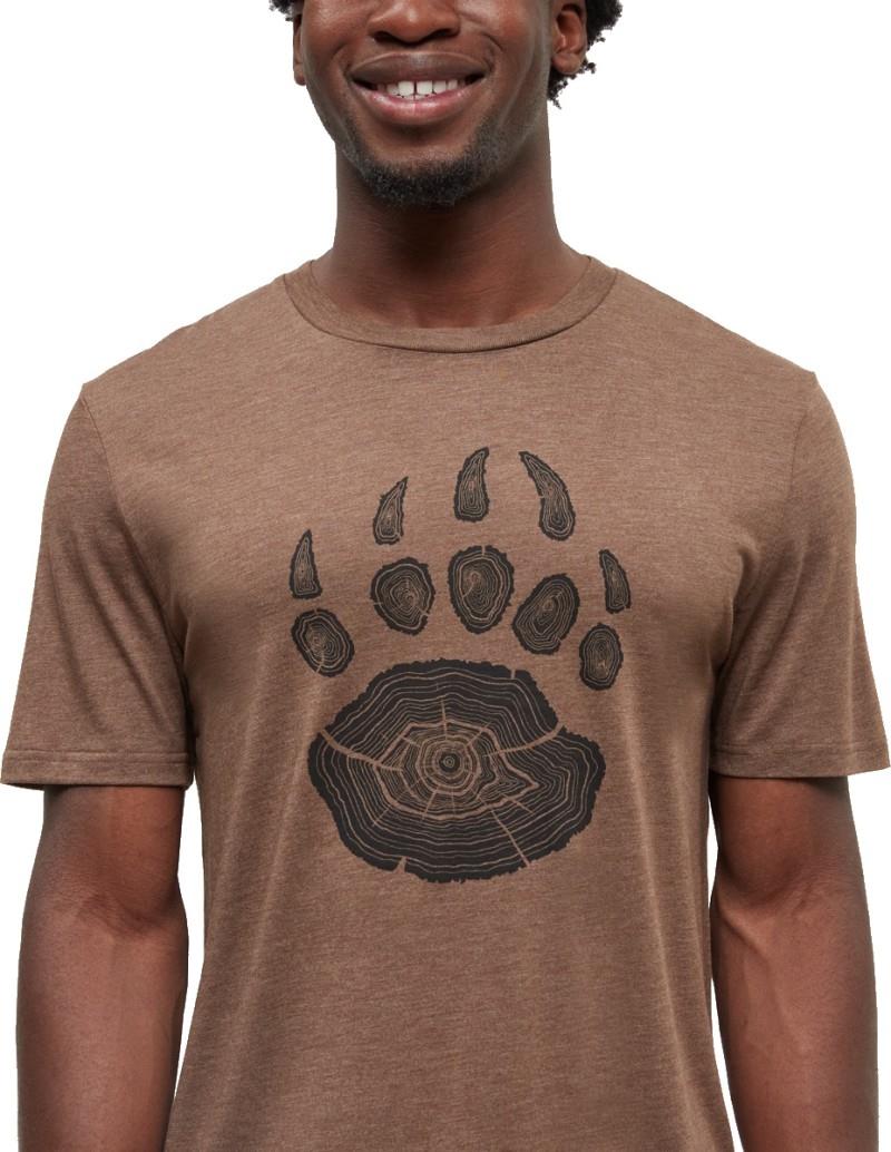 Bear Claw T-Shirt - Mens - clove heather / meteorite black 1