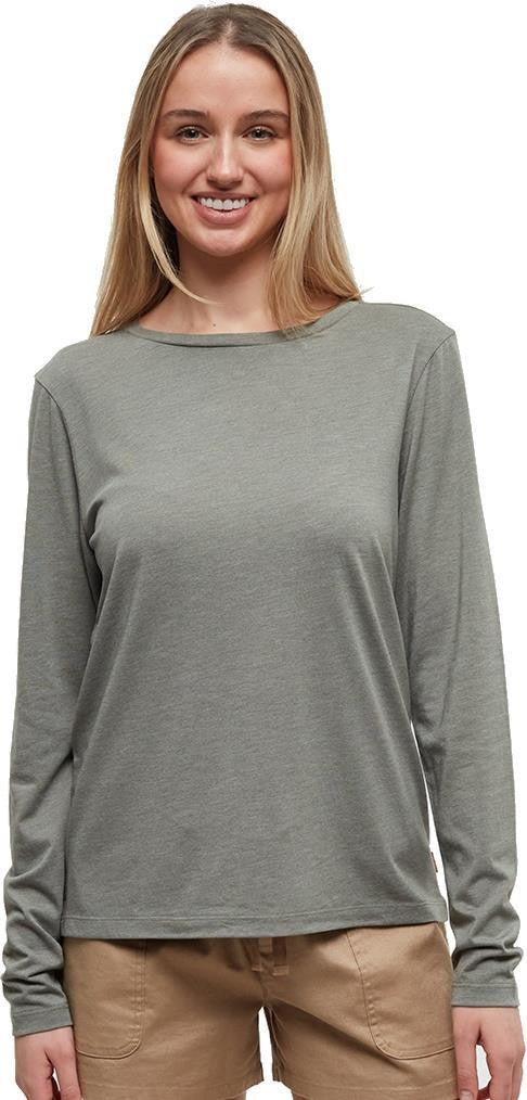 Belwood LS - Womens - agave green heather 1