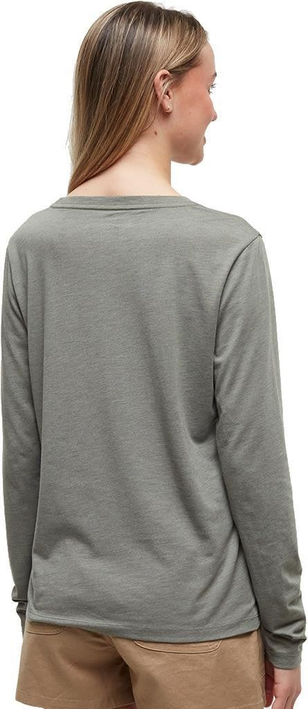 Belwood LS - Womens - agave green heather 1