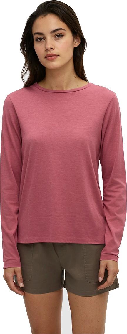 Belwood LS - Womens - rosewood heather 1