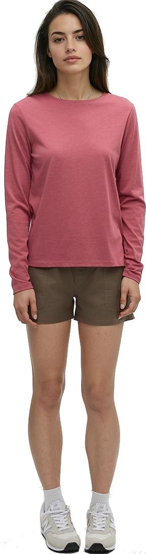 Belwood LS - Womens - rosewood heather 1