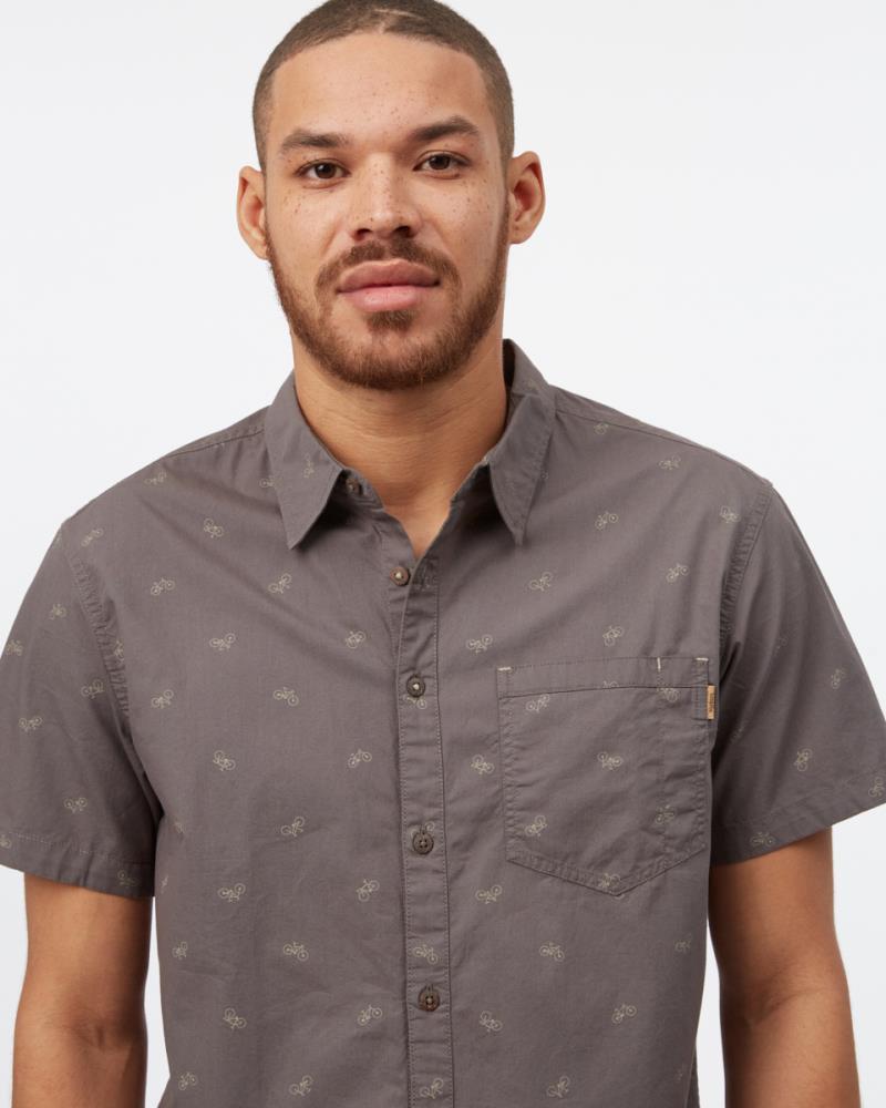 Bike Around SS Shirt - Mens - Granite Grey Bike Around 3