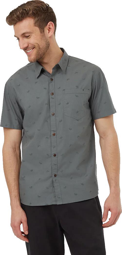 Bike Around SS Shirt - Mens - Light Urban Green / Dark Tonal Green 1