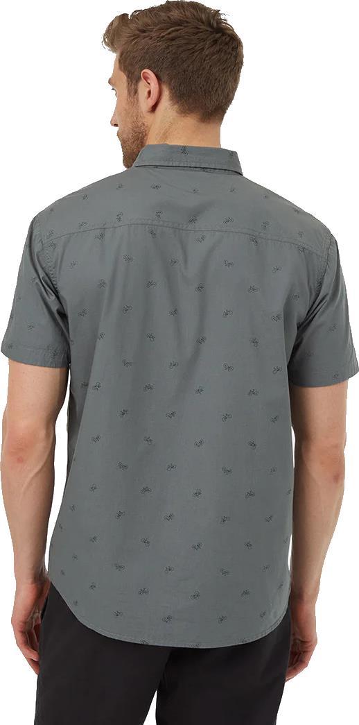 Bike Around SS Shirt - Mens - Light Urban Green / Dark Tonal Green 2