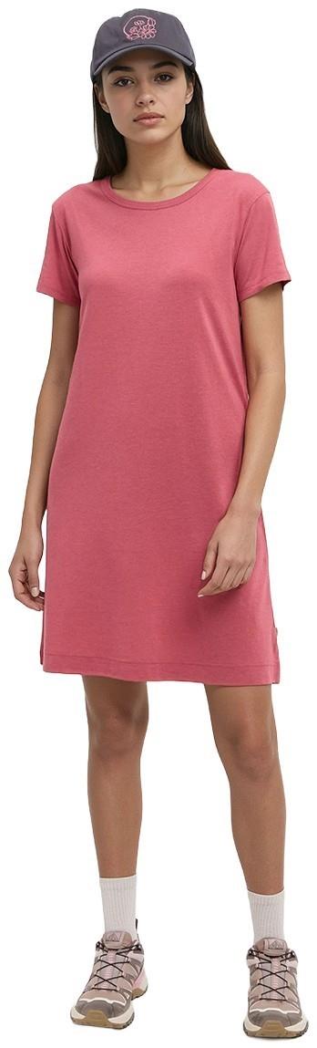 Birchwood Dress - rosewood 1