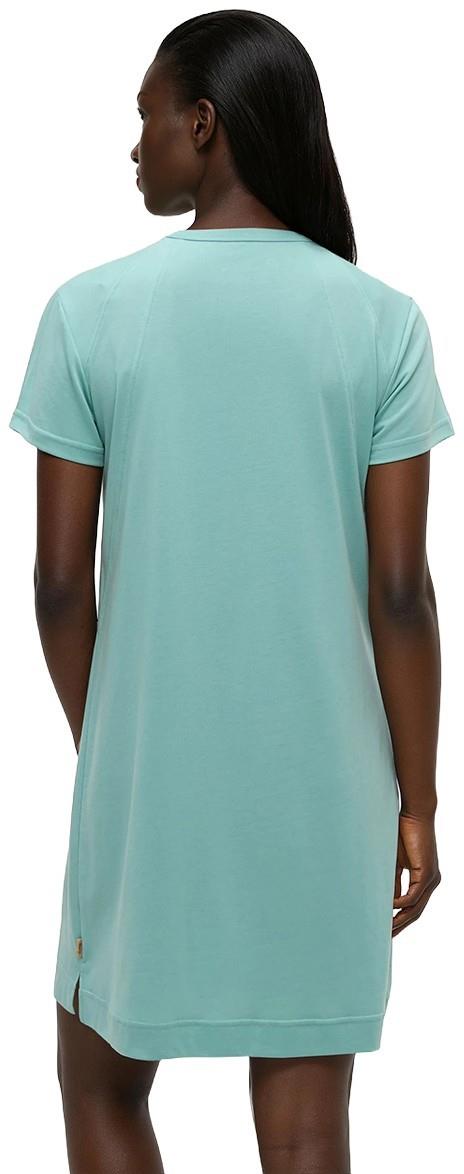 Birchwood Dress - turquoise sky 1