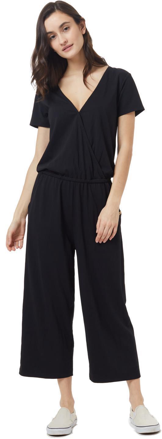 Blakely SS Knit Jumpsuit - Womens - meteorite black 1