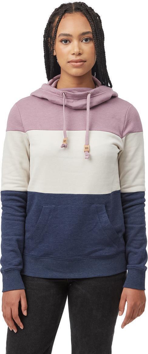 Blocked Banshee Hoodie - Womens - lilac chalk / silver cloud / dress blue 1
