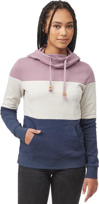Blocked Banshee Hoodie - Womens - lilac chalk / silver cloud / dress blue 1