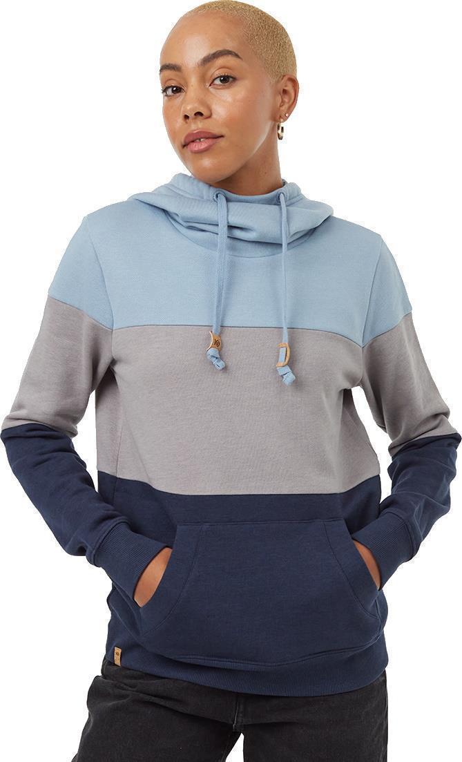 Blocked Banshee Hoodie - Womens - sea ice / zinc / dress blue 1