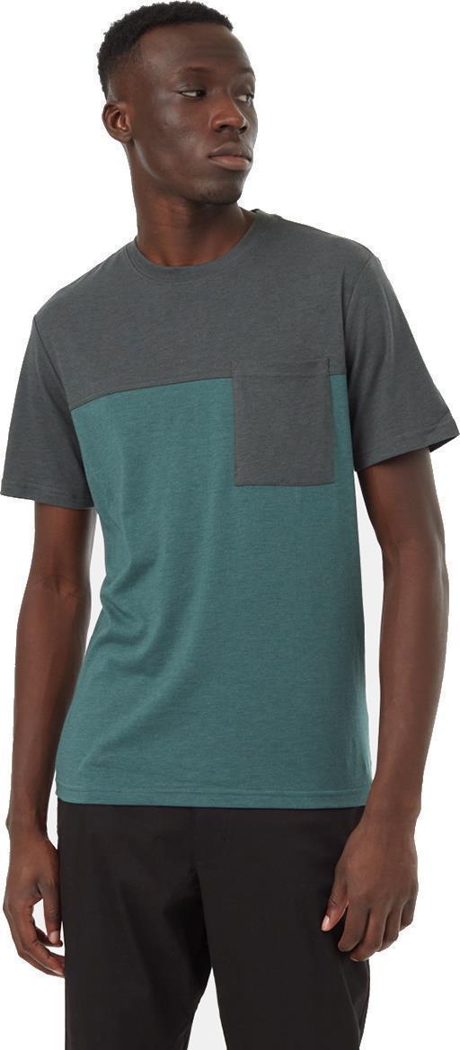 Blocked Pocket T-shirt - Mens - Urban Green / Silver Pine / Urban Green 1